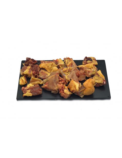 Pollo cuk troceado