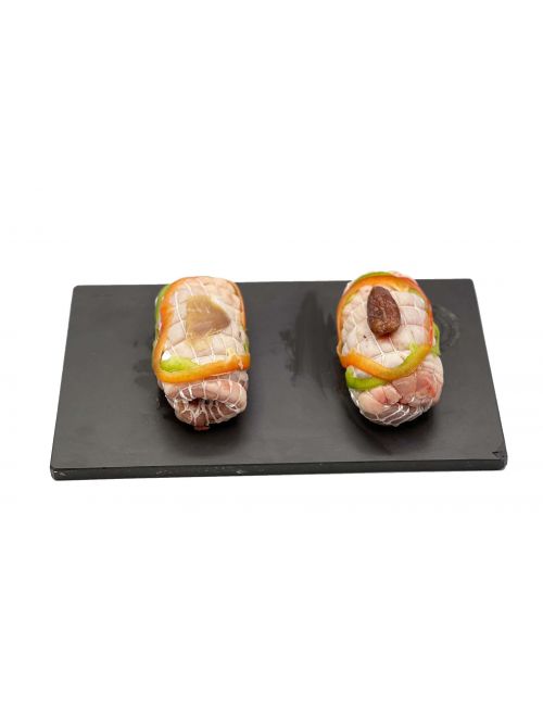 Muslos rellenos caseros