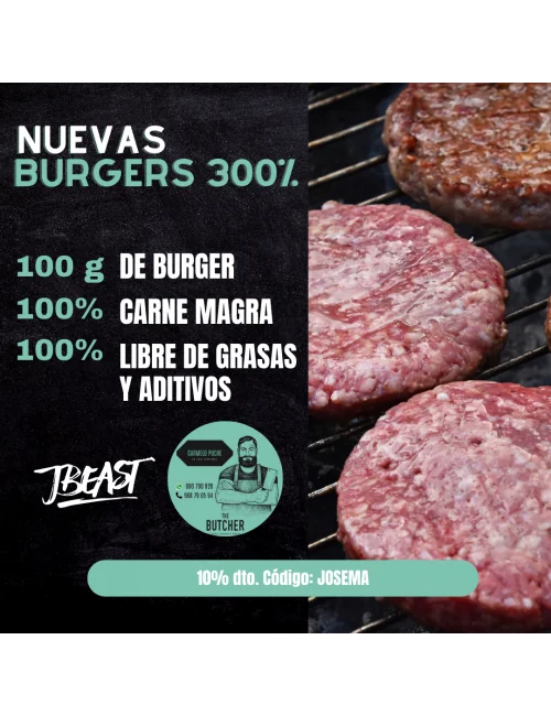 BURGERS 300%