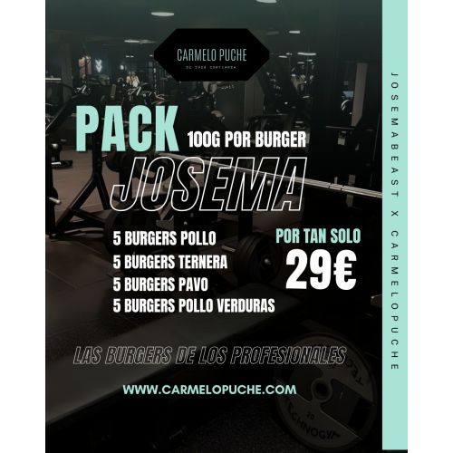 PACK  BURGUER JOSEMA