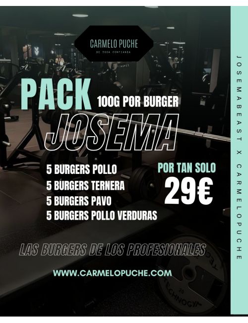 PACK  BURGUER JOSEMA