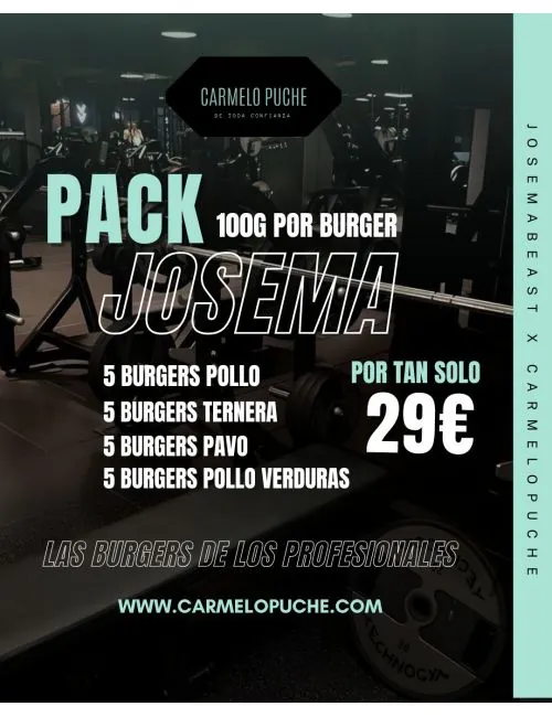 PACK  BURGUER JOSEMA