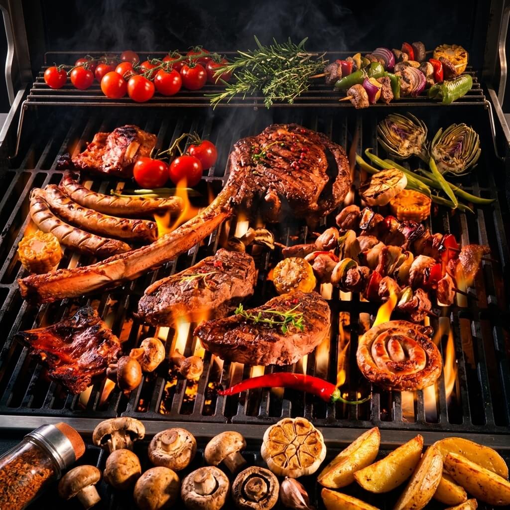 Las mejores carnes para hacer a la brasa.